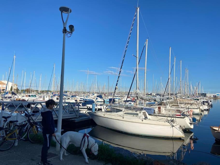 Les Voiles Blanches T2 Luxe A 100M De La Plage Leucate Eksteriør billede